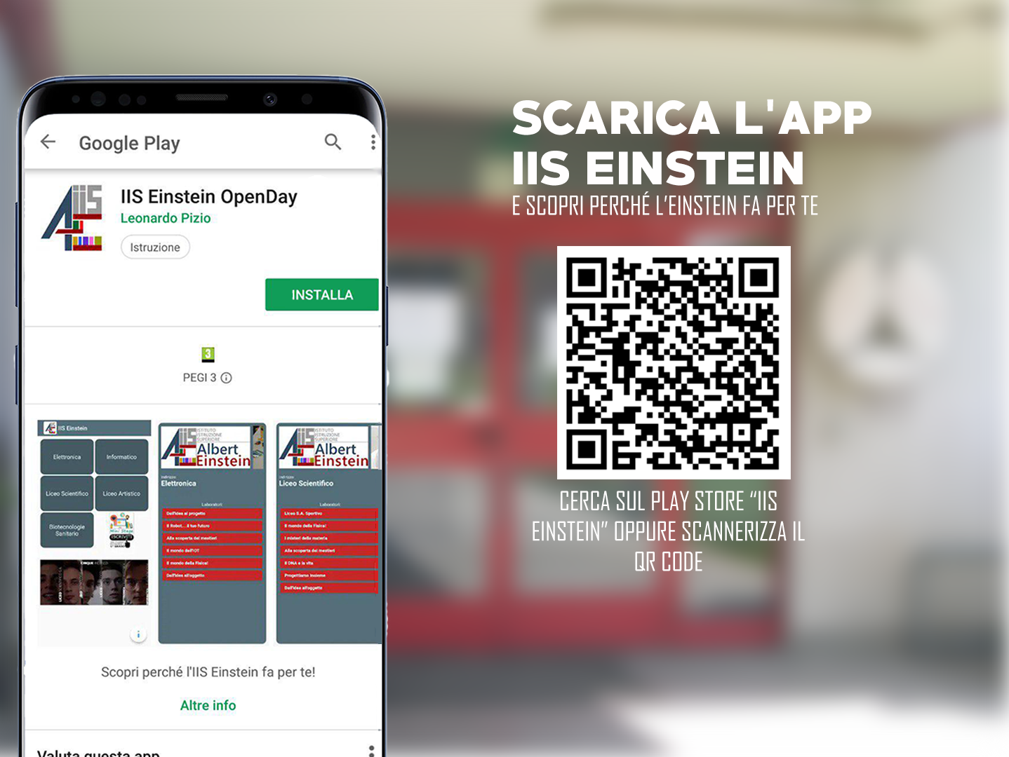 SCARICA L’APP IIS EINSTEIN